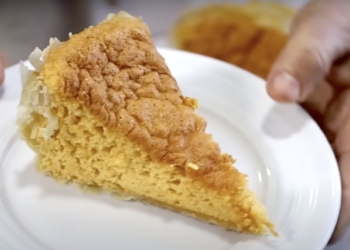 Receita de Pão de Ló em massa filo