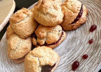 Receita de Scones 100% vegetais