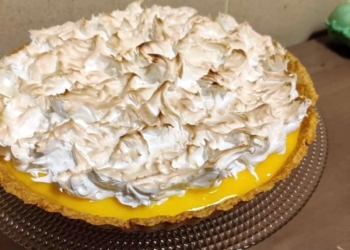 Receita da melhor tarte de limão com merengue