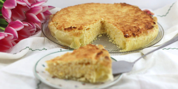 Receita de Tarte de coco fácil de fazer
