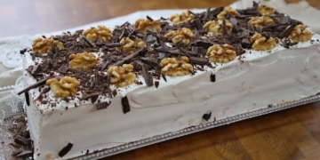 Receita simples de Torta de Noz