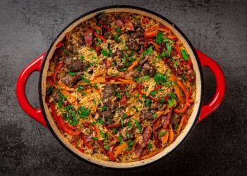 Receita especial de Arroz à Portuguesa