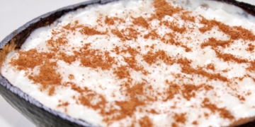 Receita de Arroz doce com coco