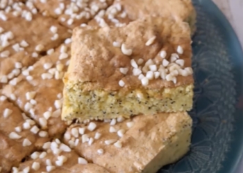 Receita de Bolo de Amêndoa simples e sem farinha
