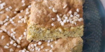 Receita de Bolo de Amêndoa simples e sem farinha