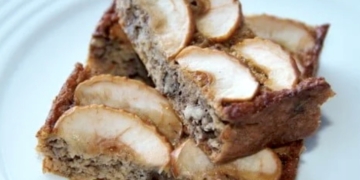 Receita de Bolo de Maçã e Banana