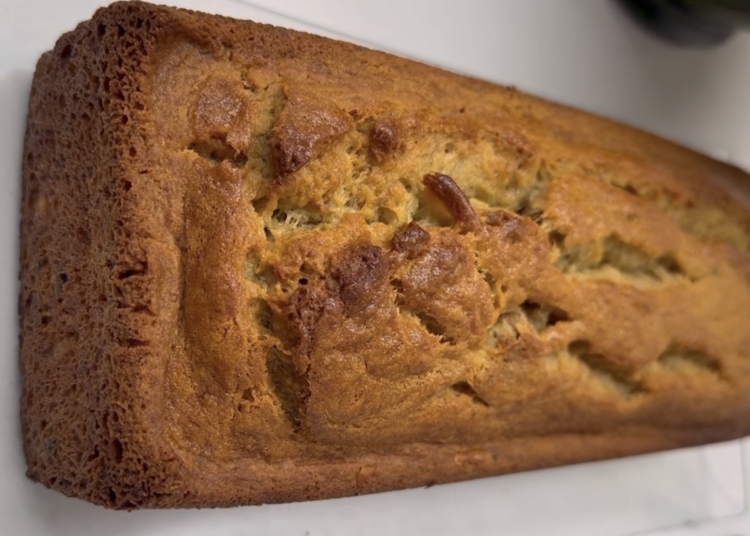 Receita de Bolo de Banana e Nozes