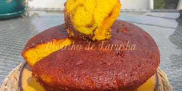 Receita de Bolo de Laranja com Cola Cao