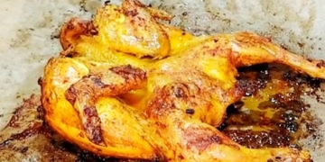 Receita simples de Frango assado