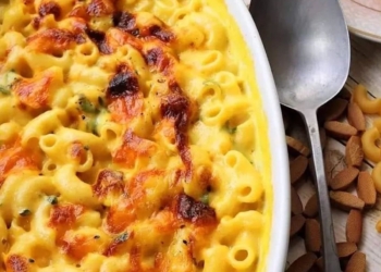 Receita de Massa com Queijo Cheddar