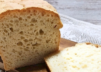 Receita de Pão de forma sem glúten