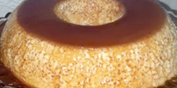 Receita de Pudim Caseiro com leite condensado