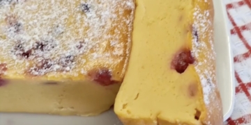 Receita de Pudim Flan saudável de iogurte e tâmaras