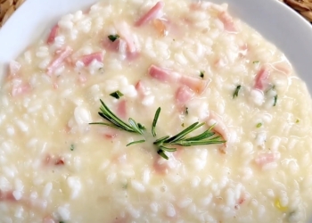 Risoto com bacon / Receitas da Benelga