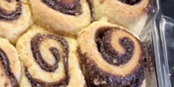 Receita de Rolinhos com creme de avelãs