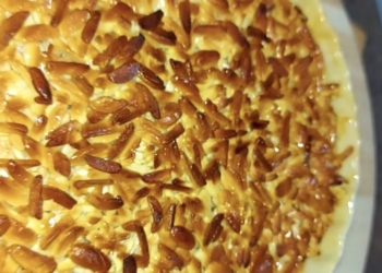 Receita de Tarte de Amêndoa Caramelizada