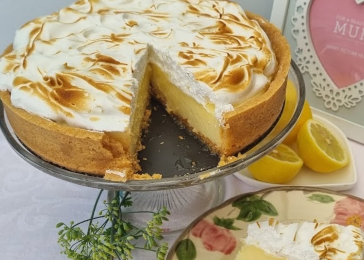 Receita de Tarte de limão Merengada sem leite condensado