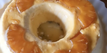 Receita de Mousse de Iogurte e Ananás