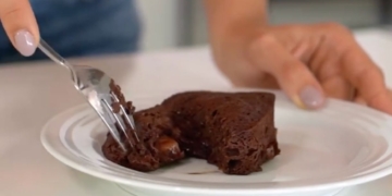 Receita de Brownie Saudável em apenas 2 minutos