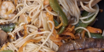 Receita de Massa chinesa com camarão