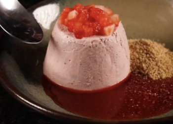 Pannacotta de Morangos / Fábio Gomes