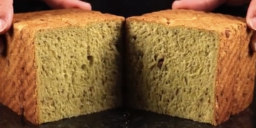 Receita de Pão de Brioche com matcha e pistachio