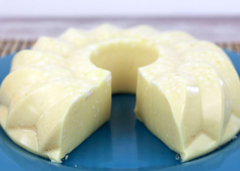 Receita de Pudim de Gelatina e iogurte