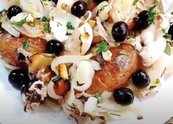 Choco à Lagareiro / Receitas da Benelga